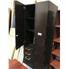 Image 2 : DARKWOOD 6'H MULTI-DRAWER WARDROBE CABINET