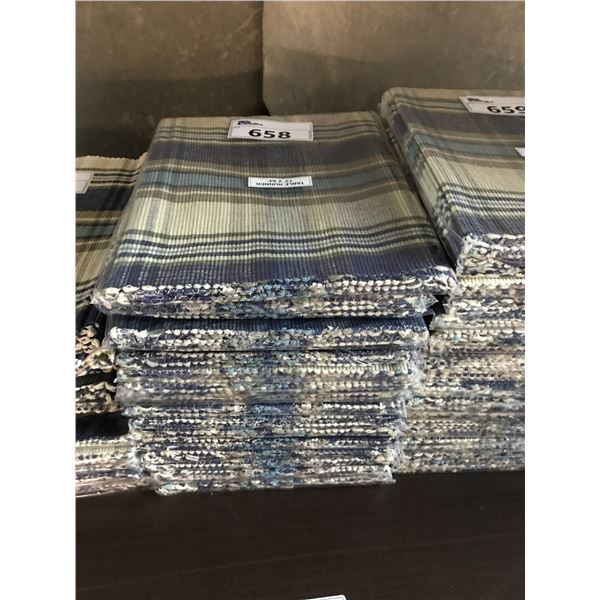 17 CABIN CRAFT WEAVERS OF MADRAS INDIA 13" X 84"  PACIFIC TABLE RUNNERS