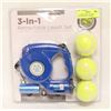 Image 1 : 3-1 RETRACTABLE LEASH SET - INCLUDES LIGHT, DOODOO