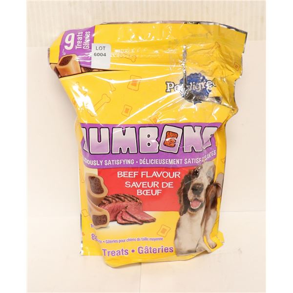 PEDIGREE JUMBONE BEEF FLAVOUR DOG TREATS