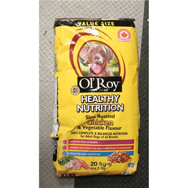 OL' ROY DOG FOOD HEALTHY NUTRITION SLOW ROASTED