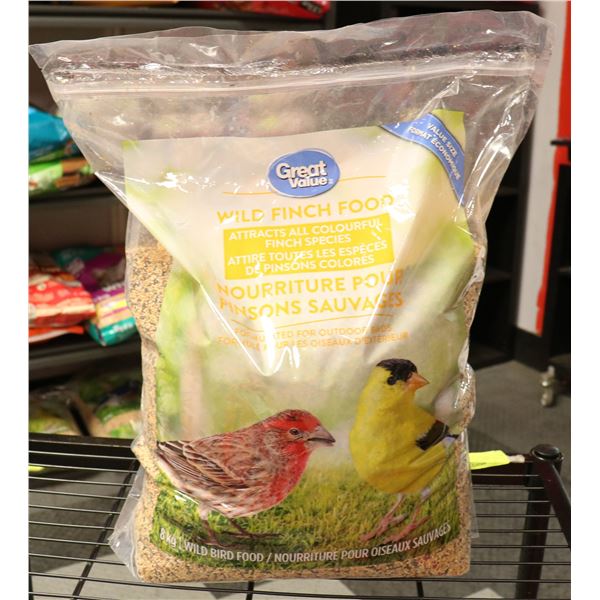 GREAT VALUE WILD FINCH FOOD 8KG