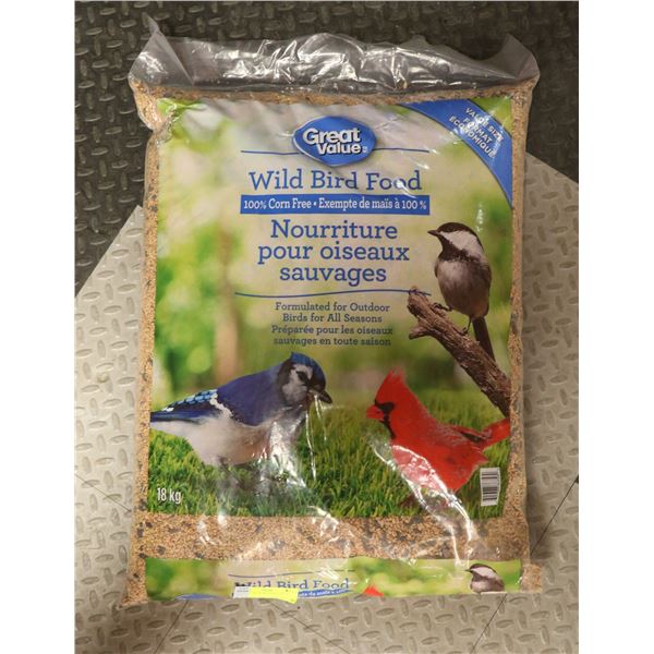 GREAT VALUE WILD BIRD FOOD 18KG