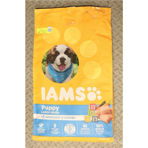 IAMS PUPPY LARGE BREED DOG FOOD CHICKEN FLAVOUR