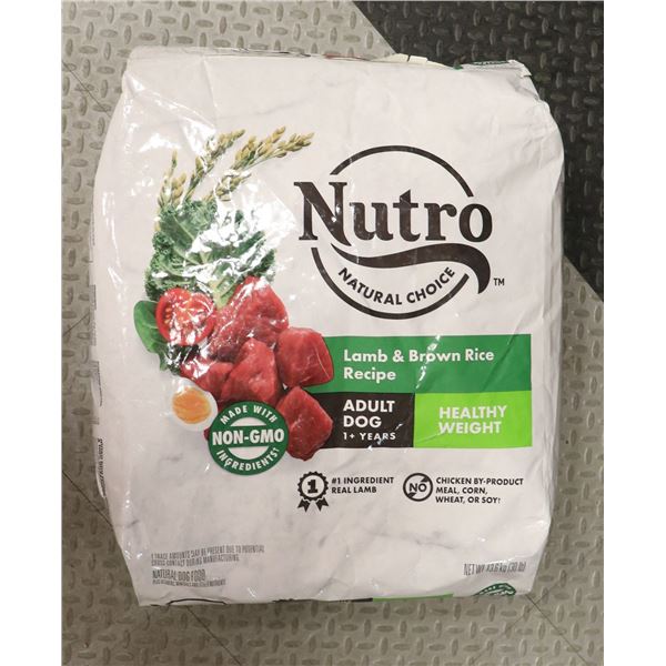 NUTRO NATURAL CHOICE LAMB & BROWN RICE ADULT DOG