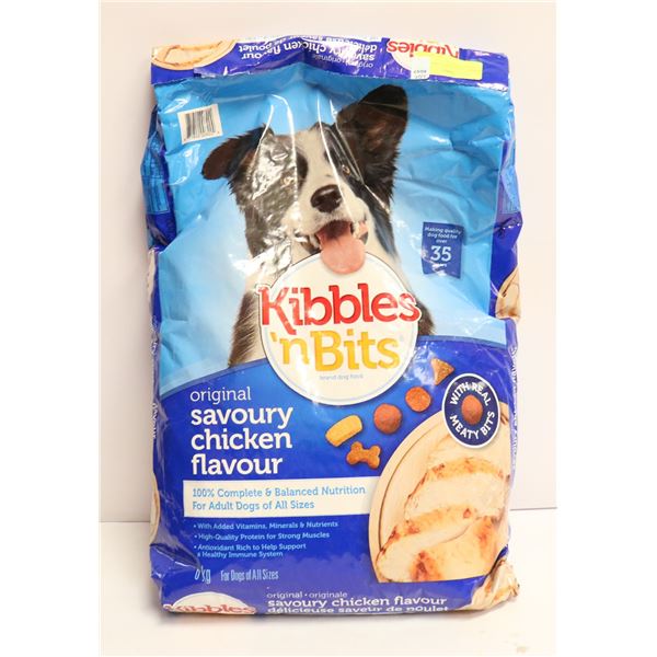 KIBBLES 'N BITS ADULT DOG FOOD SAVOURY CHICKEN