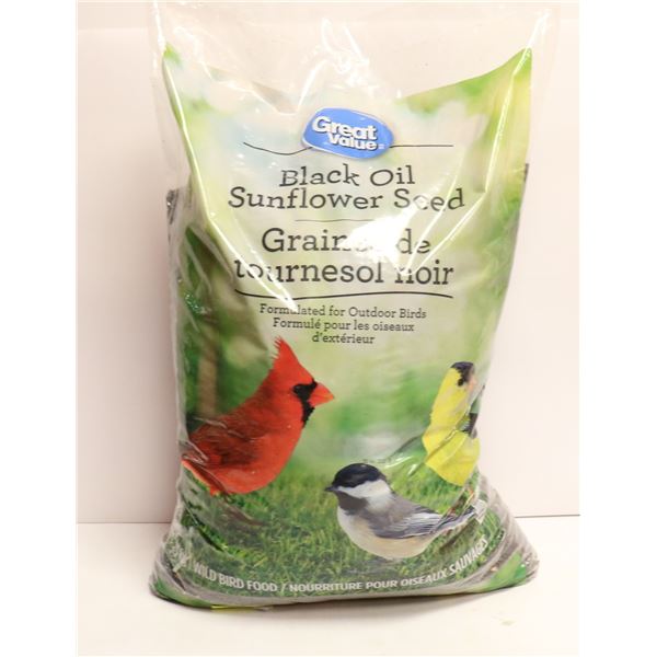 GREAT VALUE BLACK OIL SUNFLOWER SEED 13KG