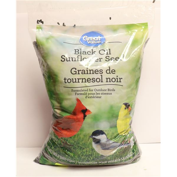 GREAT VALUE BLACK OIL SUNFLOWER SEED 13KG