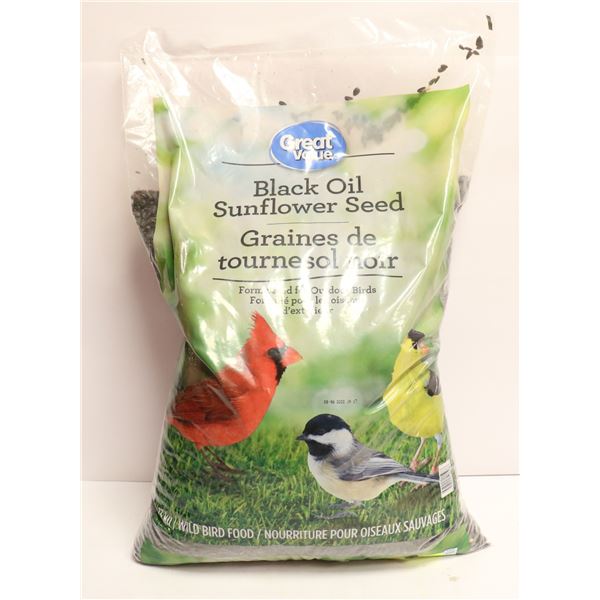 GREAT VALUE BLACK OIL SUNFLOWER SEED 13KG