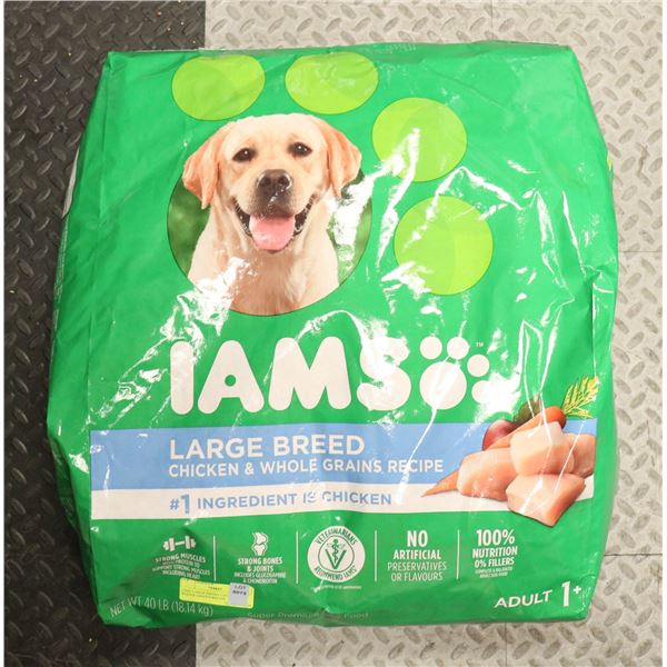 IAMS LARGE BREED CHICKEN & WHOLE GRAINS RECIPE
