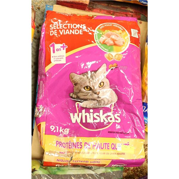 WHISKAS MEATY SELECTIONS FOOD FOR ADULT CATS 9.1KG