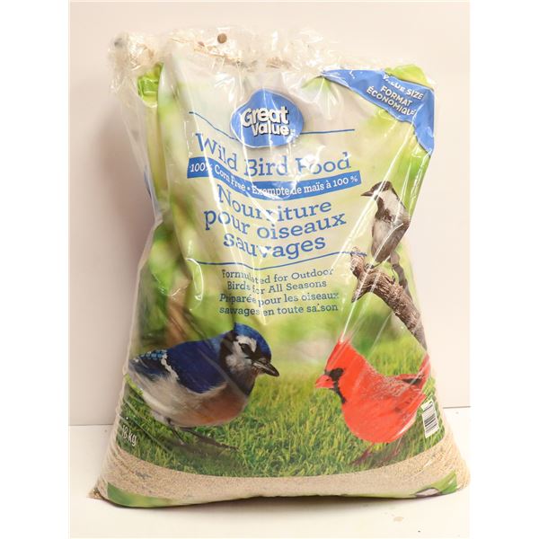 GREAT VALUE WILD BIRD FOOD 100% CORN FREE 18KG