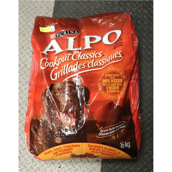 PURINA  ALPO COOKOUT CLASSICS GRILL FLAVOUR 16KG
