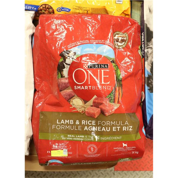 PURINA ONE SMARTBLEND LAMB & RICE FORMULA  14KG