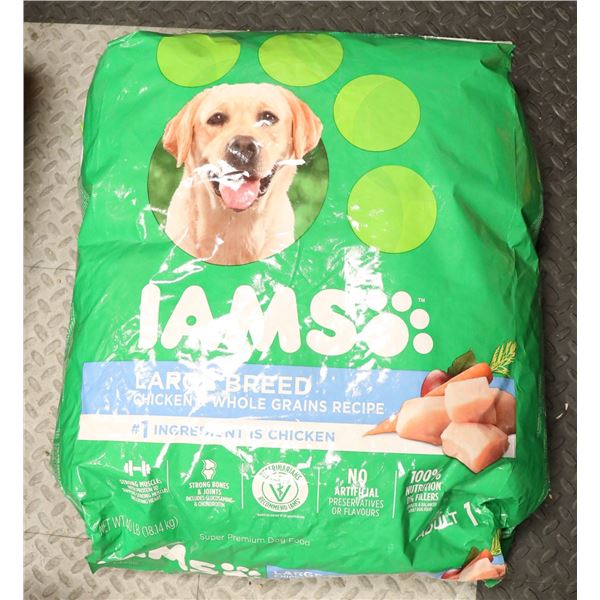 IAMS LARGE BREED CHICKEN & WHOLE GRAINS ADULT DOG
