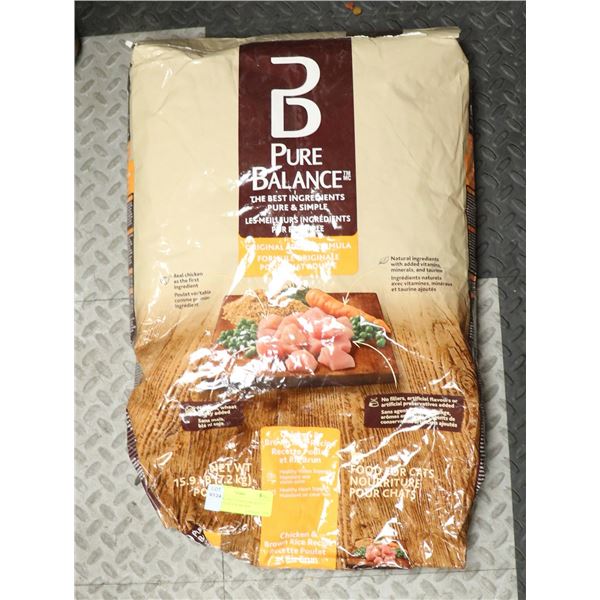 PURE BALANCE FOOD FOR ADULT CATS CHICKEN & BROWN