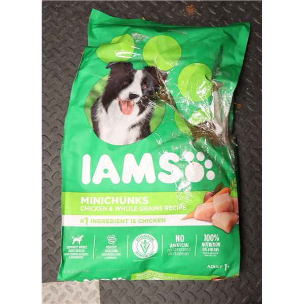 IAMS MINICHUNKS CHICKEN & WHOLE GRAINS RECIPE