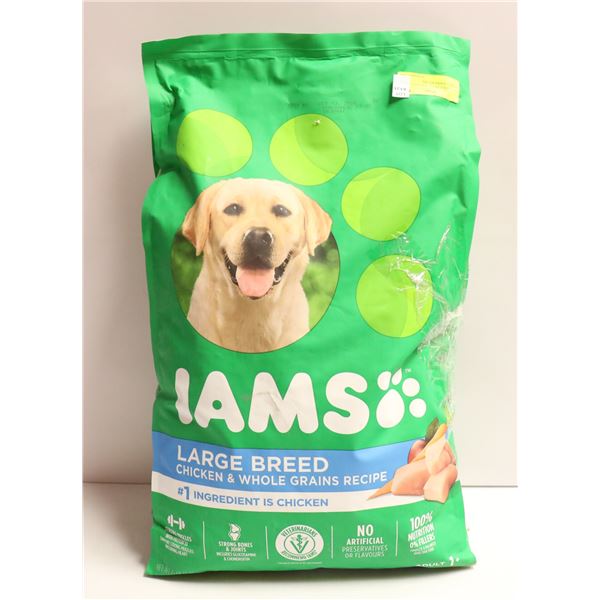 IAMS LARGE BREED CHICKEN & WHOLE GRAINS RECIPE