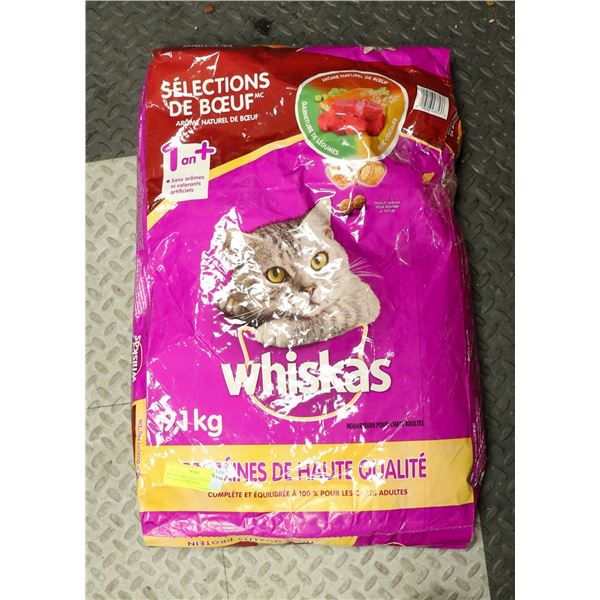 WHISKAS BEEF SELECTIONS FOOD FOR ADULT CATS 9.1KG