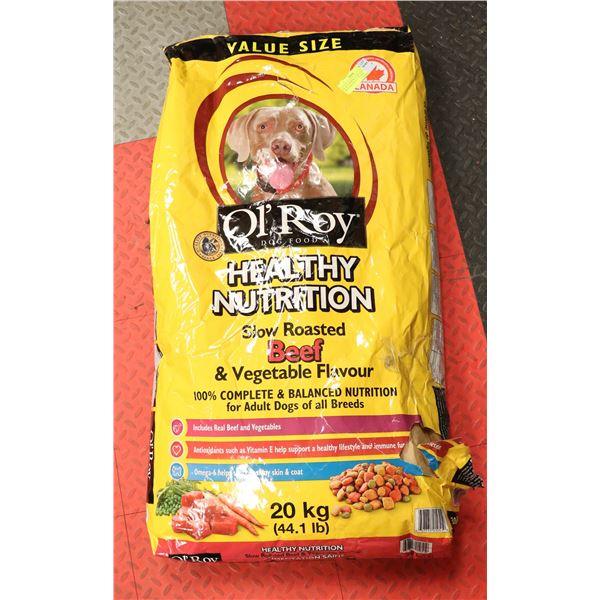 OL' ROY SLOW ROASTED BEEF & VEGETABLE FLAVOUR 20KG