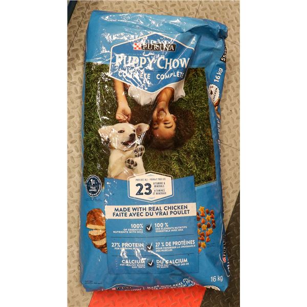 PURINA PUPPY CHOW MADE WITH REAL CHICKEN 16KG