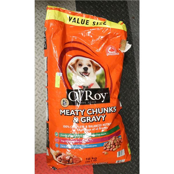 OL' ROY MEATY CHUNK & GRAVY FOR ADULT DOGS OF ALL