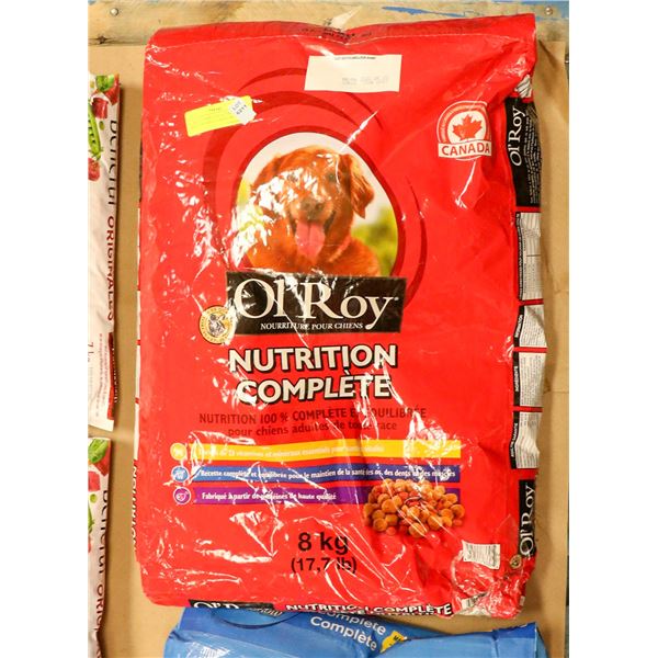 OL' ROY COMPLETE NUTRITION FOOD FOR ADULT DOGS 8KG