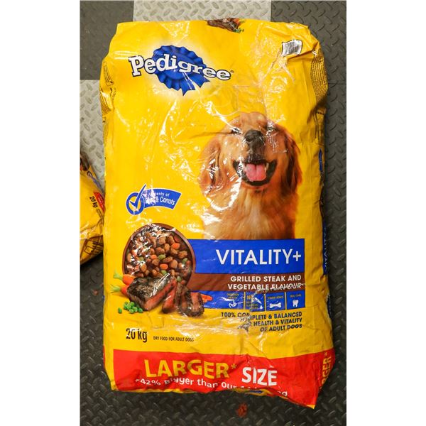 PEDIGREE GRILLED STEAK & VEGETABLE FLAVOUR 20KG