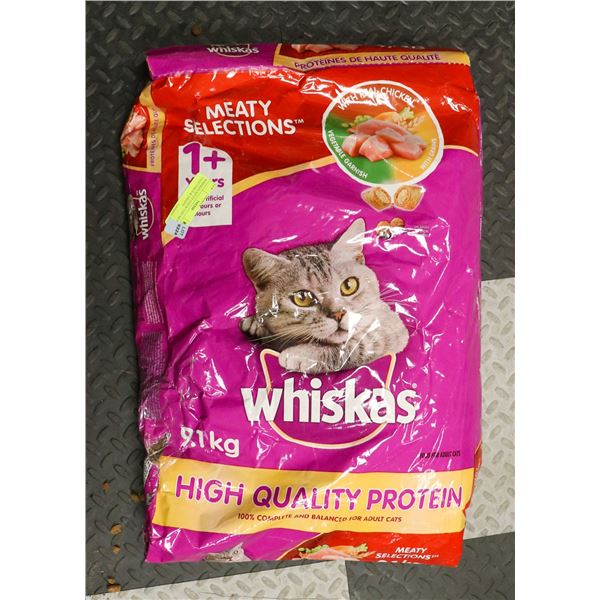 WHISKAS KITTY CHOW CHICKEN VEGETABLE & GRAINS