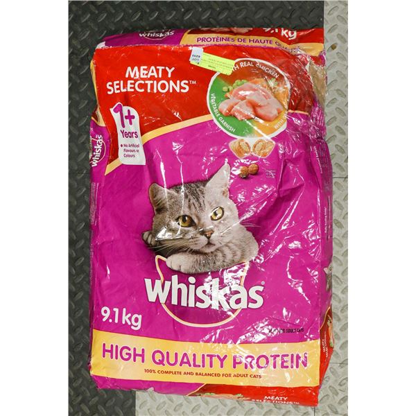 WHISKAS KITTY CHOW CHICKEN VEGETABLES & GRAINS