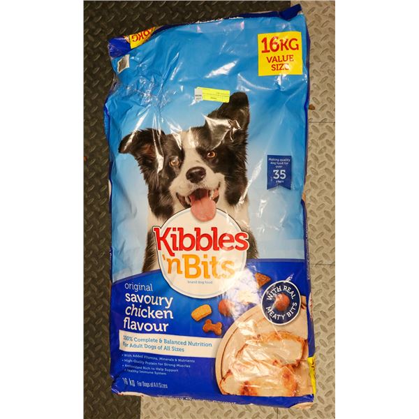 KIBBLES 'N BITS SAVOURY CHICKEN FLAVOUR 16KG
