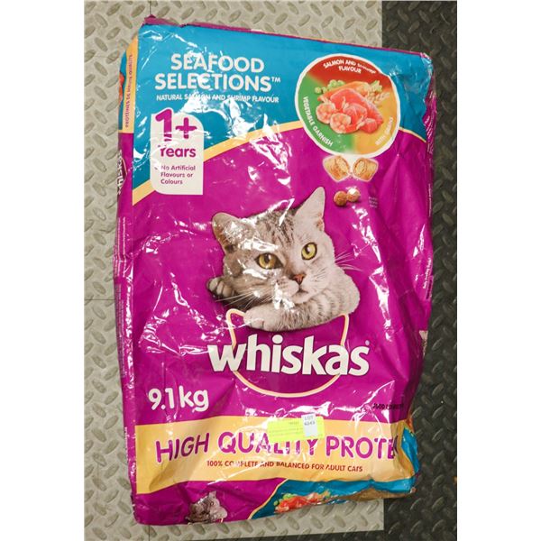 WHISKAS SALMON & SHRIMP FLAVOUR VEGETABLES W