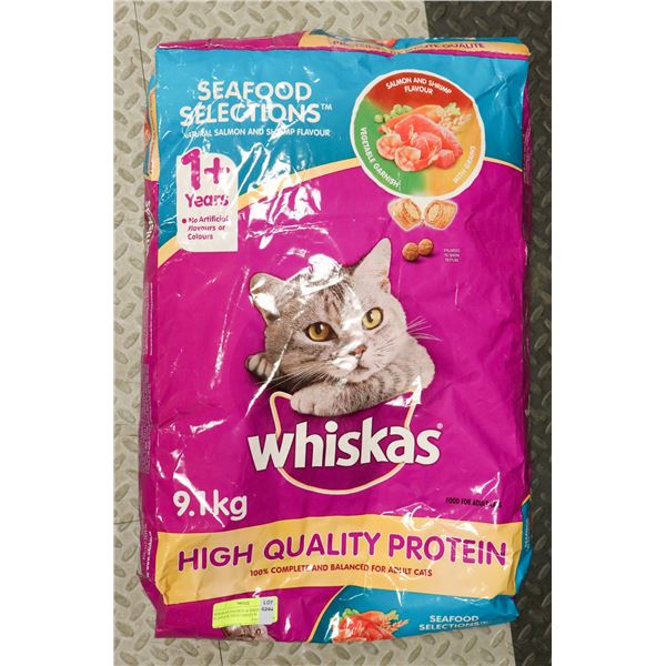 WHISKAS SALMON & SHRIMP FLAVOUR VEGETABLES W