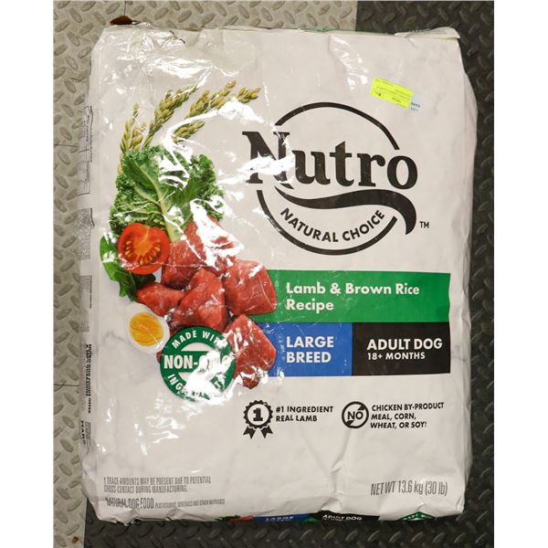 NUTRO NATURAL CHOICE LAMB & BROWN RICE RECIPE