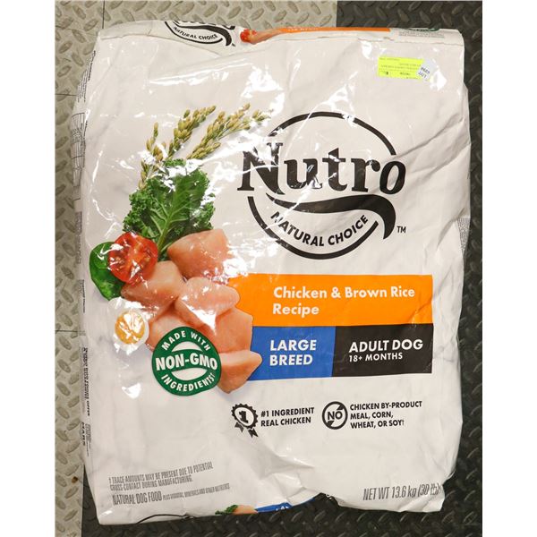 NUTRO NATURAL CHOICE CHICKEN & BROWN RICE RECIPE