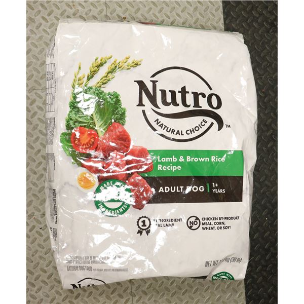 NUTRO NATURAL CHOICE LAMB & BROWN RICE RECIPE