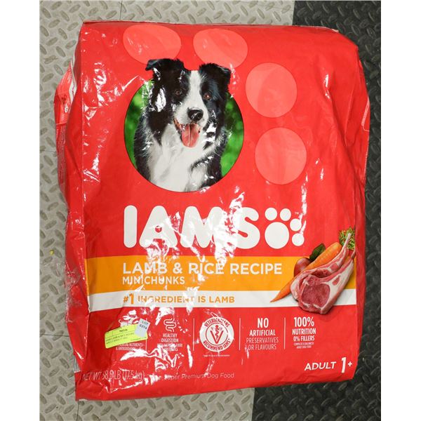 IAMS LAMB & RICE RECIPE FOR ADULT DOGS 17.5KG