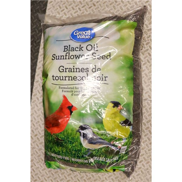 GREAT VALUE BLACK OIL SUNFLOWER SEED 13KG