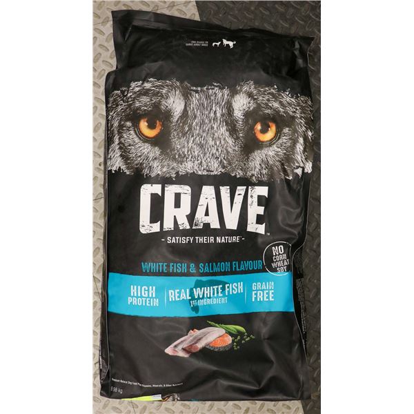 CRAVE WHITE FISH & SALMON FLAVOUR  9.98KG