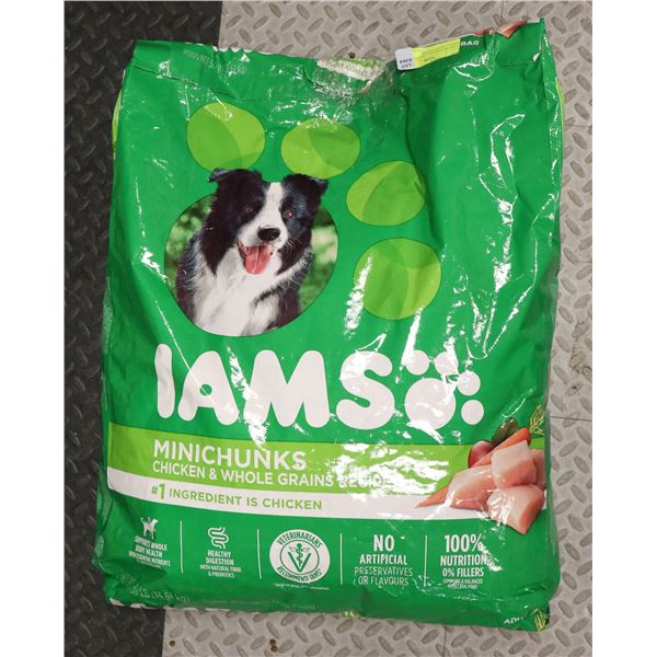IAMS MINICHUNKS CHICKEN & WHOLE GRAINS RECIPE