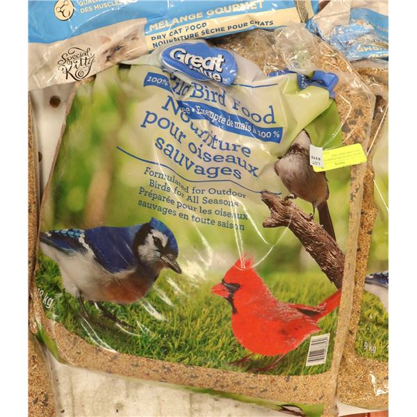 GREAT VALUE WILD BIRD FOOD 100% CORN FREE 18KG