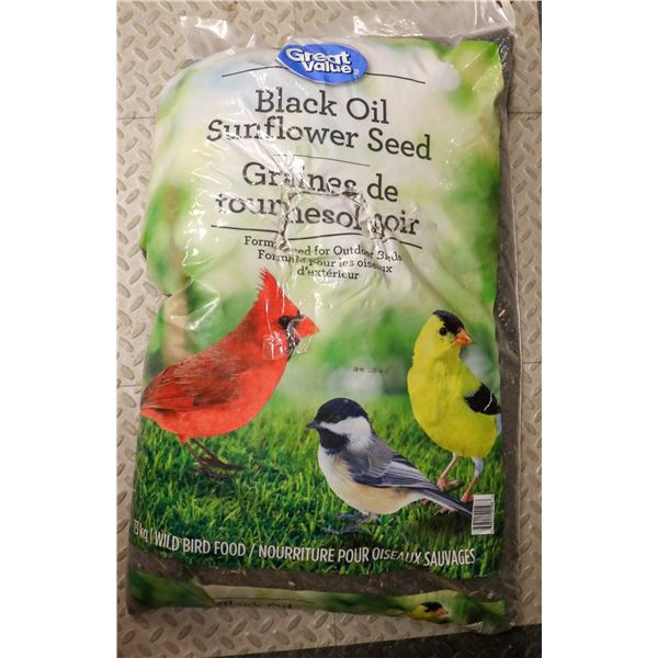 GREAT VALUE BLACK OIL SUNFLOWER SEED 13KG