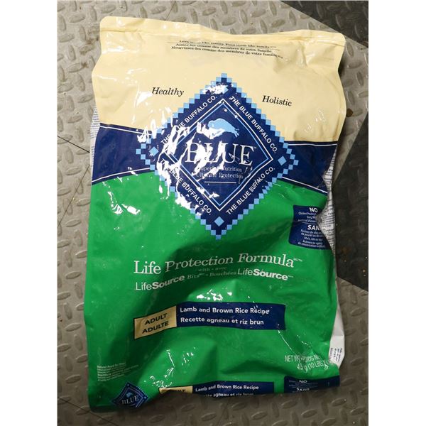 BLUE BUFFALO LAMB BROWN RICE RECIPE 4.5KG