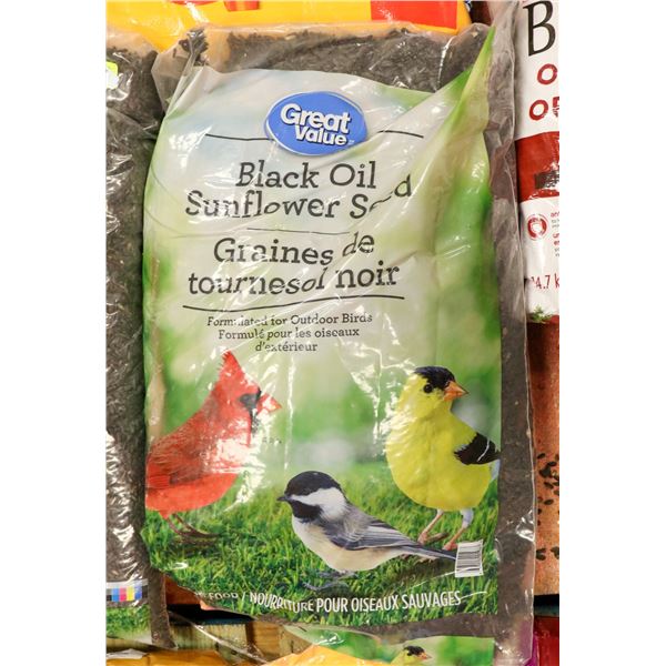 GREAT VALUE BLACK OIL SUNFLOWER SEED 13KG