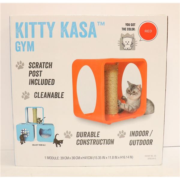 KITTY KASA GYM WITH SCRATCHING POST
