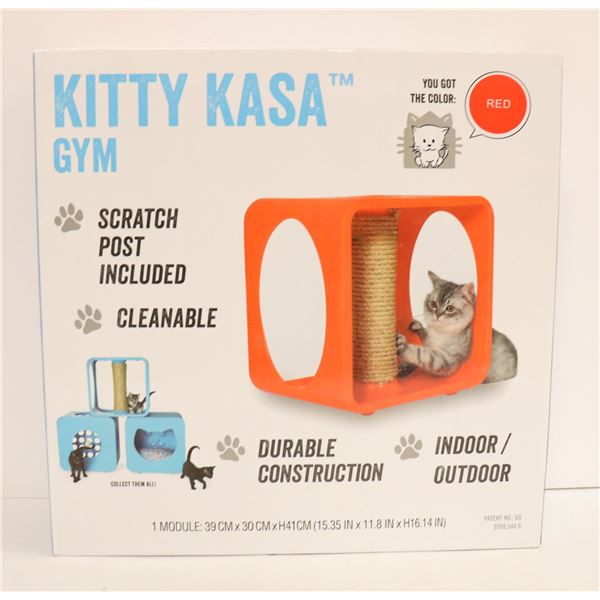 KITTY KASA GYM WITH SCRATCHING POST