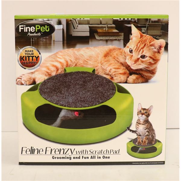 FELINE FRENZY WITH SCRATCH PAD