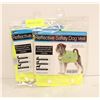 Image 1 : 2 REFLECTIVE SAFETY DOG VESTS SIZE M
