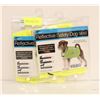 Image 1 : 2 REFLECTIVE SAFETY DOG VESTS SIZE M