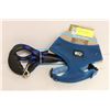 Image 1 : NEW ROPE LEASH & SIZE M HARNESS
